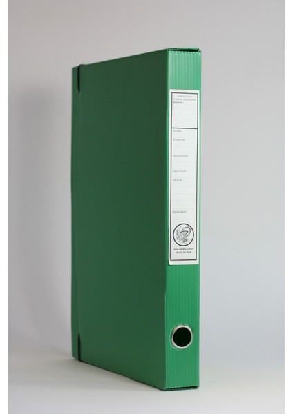 Eczane Sgk Reçete Kutusu Standart Boy Yeşil (29X4,5X40 Cm)