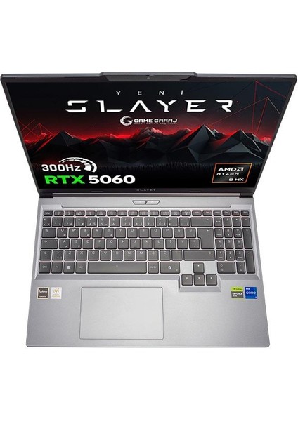 Slayer R9T-5060 C7 Amd Ryzen 9 8945HX 16GB Ram 1tb SSD RTX5060 16" 300Hz Qhd+ Freedos Gaming Laptop indirimleri