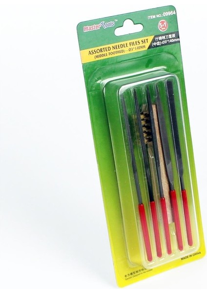 MST 09964 5'li Eğe Seti ve Temizlik Fırçası indirimleri