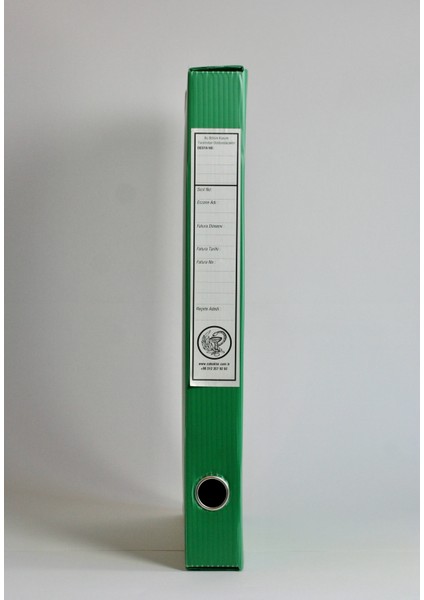 Eczane Sgk Reçete Kutusu Standart Boy Yeşil (29X4,5X40 Cm) fiyatları