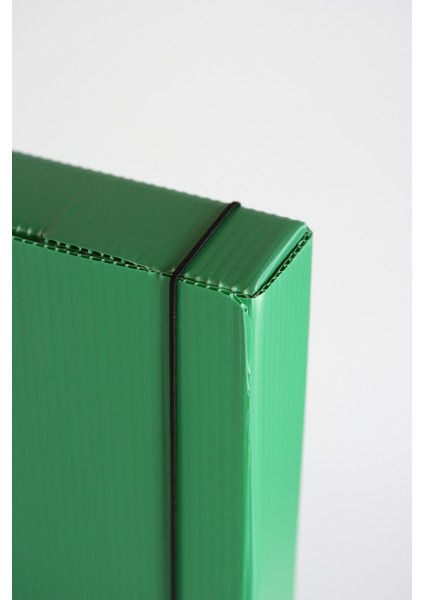 Eczane Sgk Reçete Kutusu Standart Boy Yeşil (29X4,5X40 Cm)