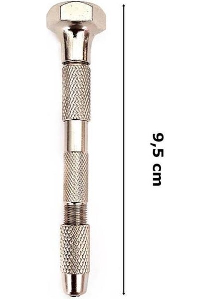 T09001 Çift Mandrenli El Matkabı