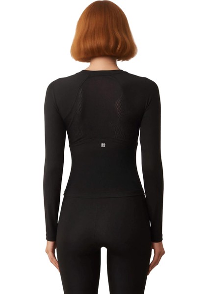 Kadın Spor Üstü Uzun Kollu Esnek Mikro Örme Kumaş ve Rahat Kalıp Kaliteli Şık Rahat Modern fiyatları