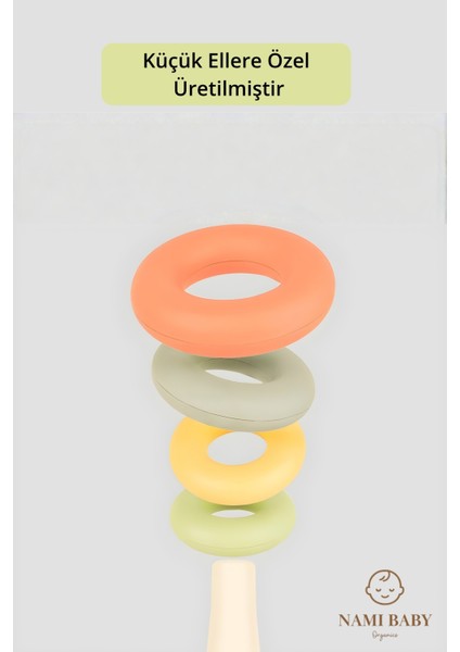 Eğitici Oyuncak Eğitici Renkli Halkalar Eğitici Bebek Oyuncağı