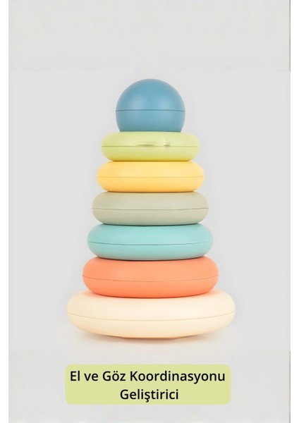 Eğitici Oyuncak Eğitici Renkli Halkalar Eğitici Bebek Oyuncağı modelleri