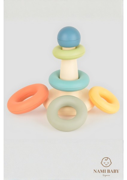 Eğitici Oyuncak Eğitici Renkli Halkalar Eğitici Bebek Oyuncağı indirimleri