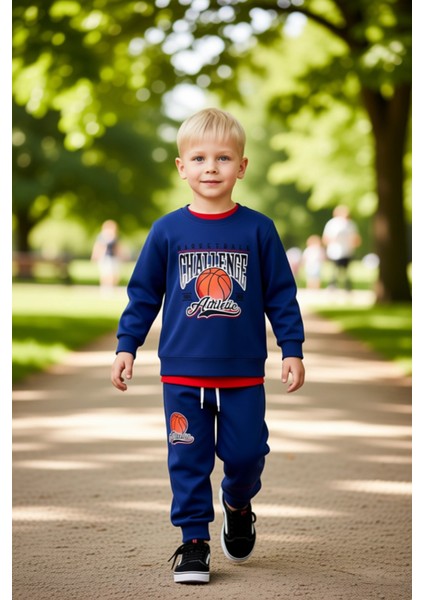 Genç Erkek Pamuklu Spor Giyim Seti Kaliteli Şık Rahat Günlük fırsatları