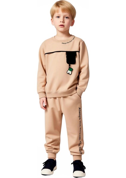 Pamuklu Erkek Çocuk Örme Takım Günlük Giyimde Konfor ve Tarzın Buluşması Kaliteli Şık Rahat