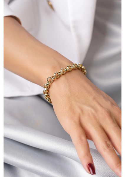 14 Ayar Altın Doch Bileklik 7.40 mm fırsatları