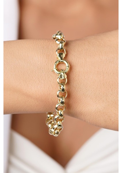 14 Ayar Altın Doch Bileklik 7.40 mm