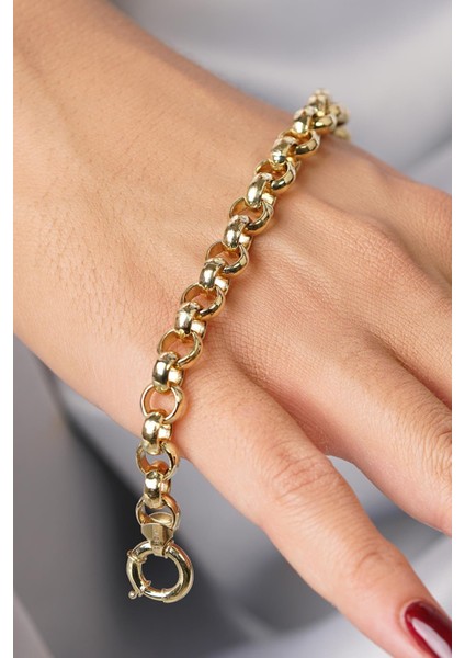 14 Ayar Altın Doch Bileklik 7.40 mm