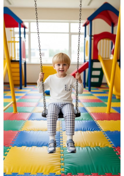 Kız Çocuk Pijama Takımı Yumuşak Kumaş Kareli Detaylar ve Maksimum Konfor Kaliteli Şık Rahat fiyatları