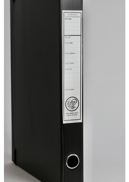 Eczane SGK Reçete Kutusu Standart Boy Siyah (29x4,5x40 cm) modelleri