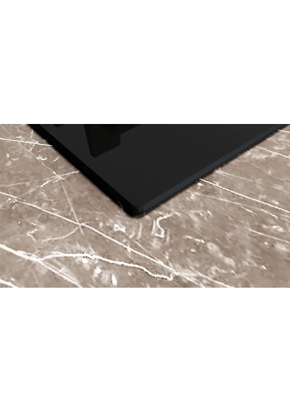 EP6A6HI40O Ocak Ankastre Gazlı Sert Cam Siyah