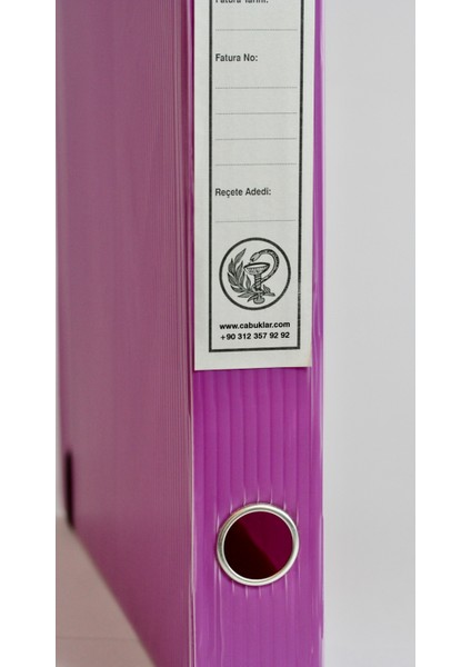 Eczane Sgk Reçete Kutusu Standart Boy Mor (29X4,5X40 Cm) modelleri