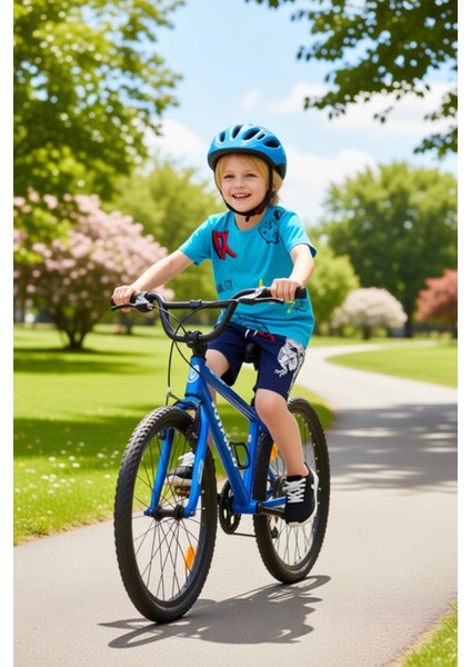 Çocuklar Için Dinozor Temalı Pamuklu T Shirt ve Şort Seti Kaliteli Şık Rahat Günlük modelleri