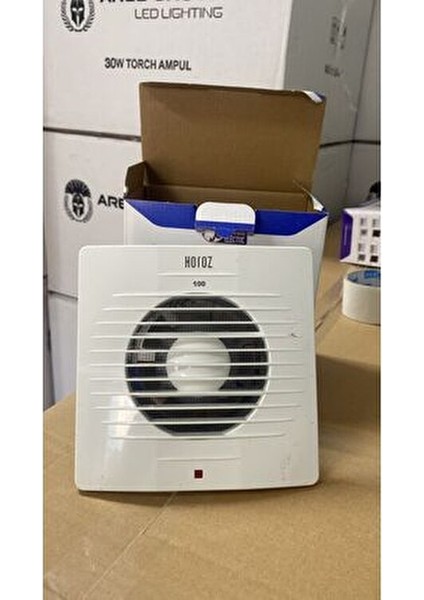 Horoz 100 Dekoratif Aspiratör Beyaz ABS Malzeme 220-240 V 12 W 20 Adet modelleri