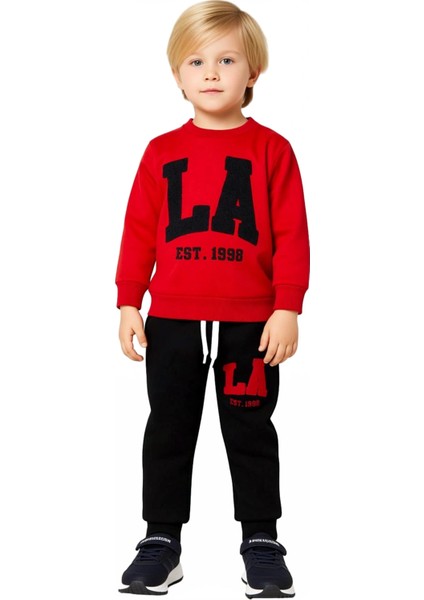 Genç Erkek Kışlık Polar Detaylı Örme Takım Sıcaklık ve Tasarım Kaliteli Şık Rahat