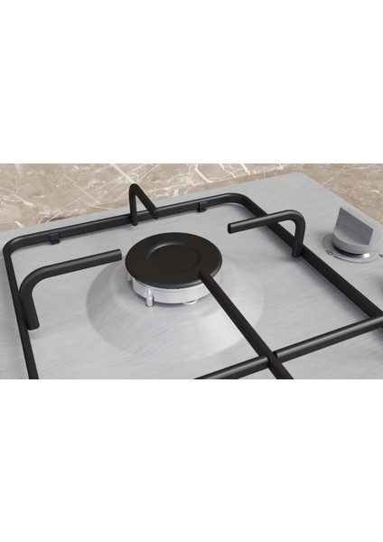 EB6C5PK80O Ocak Ankastre Gazlı Paslanmaz Çelik