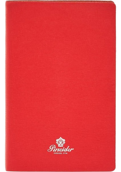Defter Milano 9X14 96F 80G Rosso Fu Silver CNS1S099106601