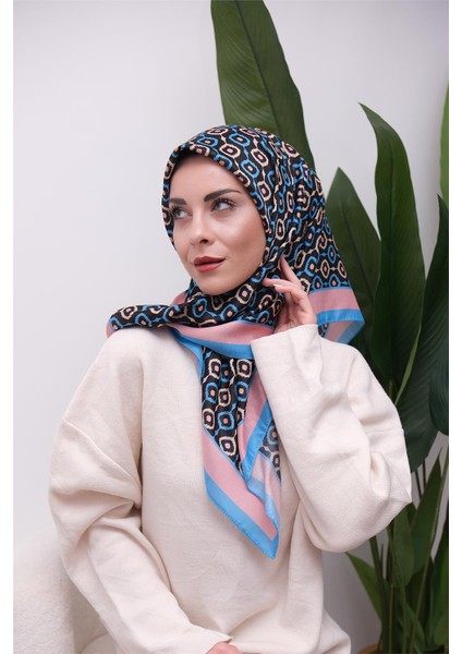 Renkli Karma Desen Dijital Soft Eşarp fırsatları