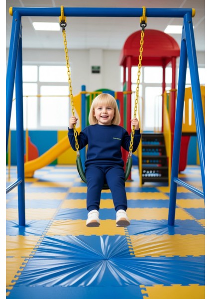 Çocuklar Için Yumuşak Pamuk Karışımlı Oversize Sweatshirt ve Eşofman Altı Seti Kaliteli Şık fiyatları