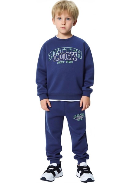 Erkek Çocuk Konfor Odaklı Oversize Örme Set Günlük Aktiviteler Için Ideal Kaliteli Şık Rahat