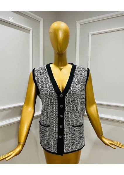 Kadın Kışlık Triko Yelek