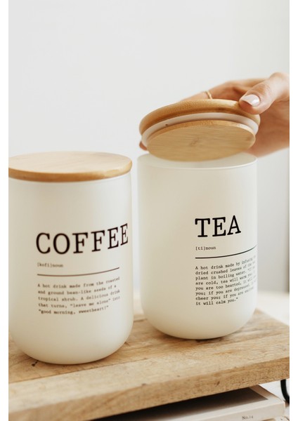 Favora 3’lü Bambu Kapaklı Beyaz Cam Kavanoz Saklama Kabı Seti 1000 ml modelleri