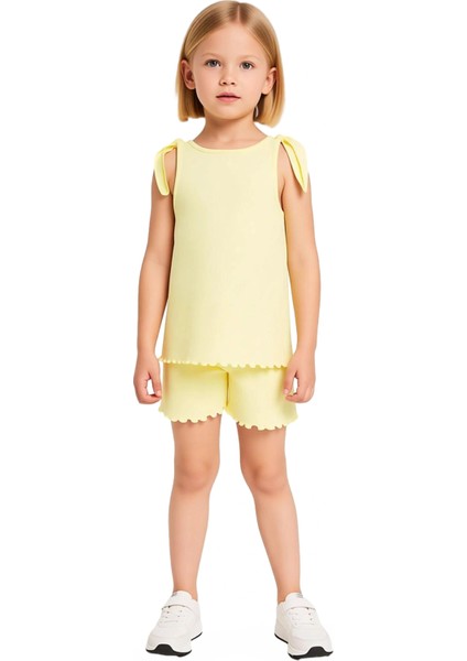 Kız Çocuk Pamuklu Iki Parça Set Rahatlık ve Tarzın Buluştuğu Nokta Kaliteli Şık Rahat