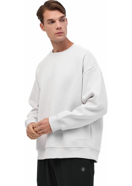 MB Ros 16HS108 5pr Taş Rengi Erkek Sweatshirt