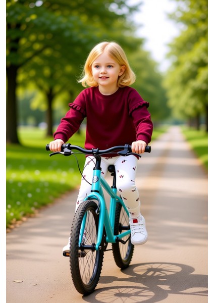 Kız Çocuk Örme Sweatshirt ve Tayt Seti Sevimli Baskılarla Günlük Şıklık Kaliteli Şık Rahat modelleri