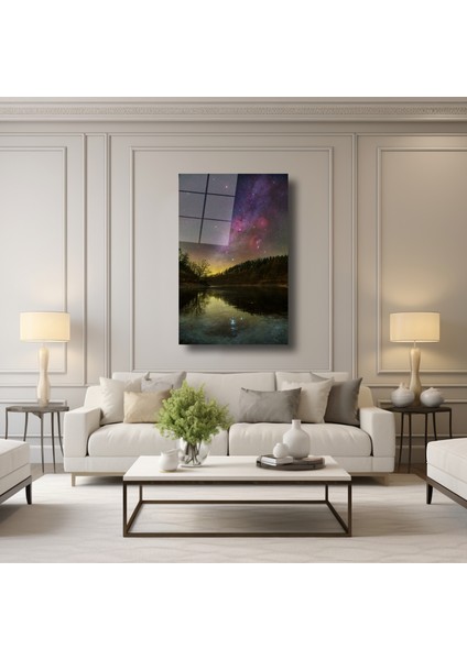 Samanyolu Manzarası - Cam Tablo - DEG0063 modelleri