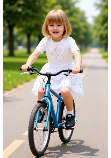 Kız Çocuk Pamuklu Üst ve Parlak Detaylı Etek Seti Kaliteli Şık Rahat Günlük modelleri