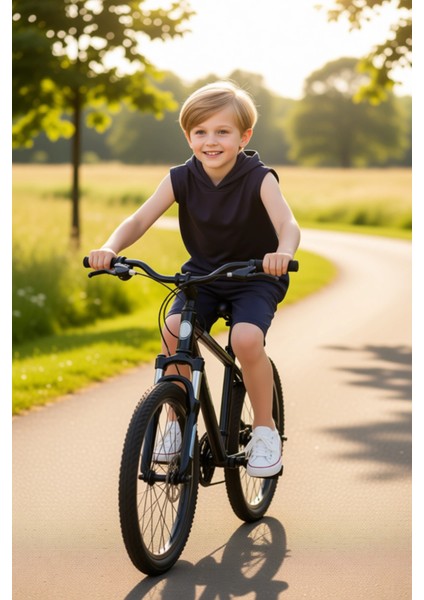Erkek Çocuk Kapüşonlu Atlet ve Şort Takımı Pamuklu Rahatlık ve Şık Tasarım Kaliteli Şık Rahat modelleri