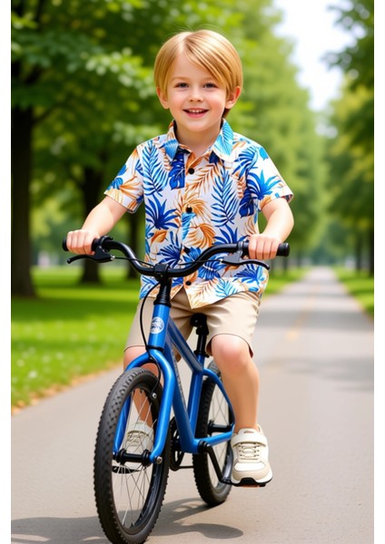 Erkek Çocuk Poplin Gömlek ve Şort Seti Günlük Şıklık ve Konfor Kaliteli Şık Rahat modelleri