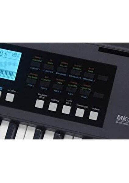 MK61 5 Oktav Org 61 Tuşlu Dokunmaya Duyarlı Özelliklerle Zengin Ses Deneyimi