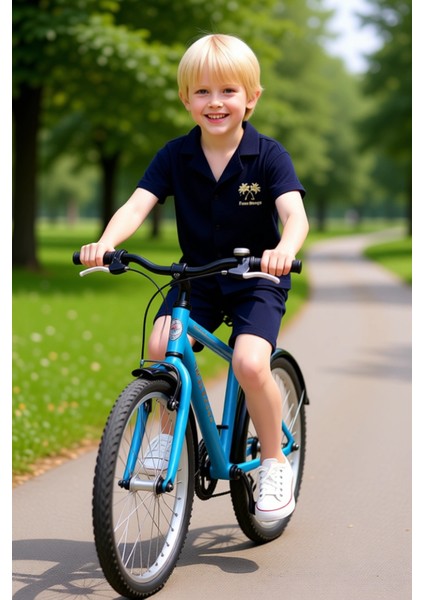 Erkek Çocuk Örme Dokulu Gömlek ve Şort Seti Yazın Enerjisi ve Rahatlığı Bir Arada Kaliteli modelleri