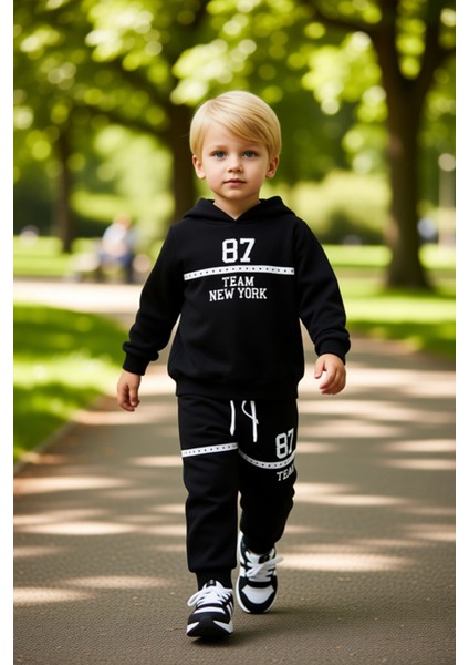 Oversize Şardonlu Pamuklu Erkek Çocuk Eşofman Takımı Günlük Şıklık ve Maksimum Konfor Kaliteli fırsatları