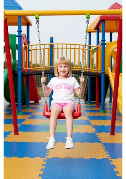 Genç Kızlar Için %100 Pamuklu Slogan Detaylı Kısa Kol Üst ve Şort Seti Kaliteli Şık Rahat fiyatları