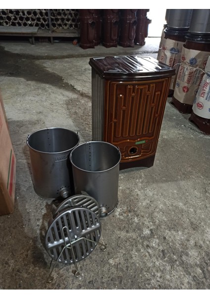 Önden Havalı Kovalı Uyuyan Soba-Kömür Sobası-Odun Sobası Kovalı fırsatları