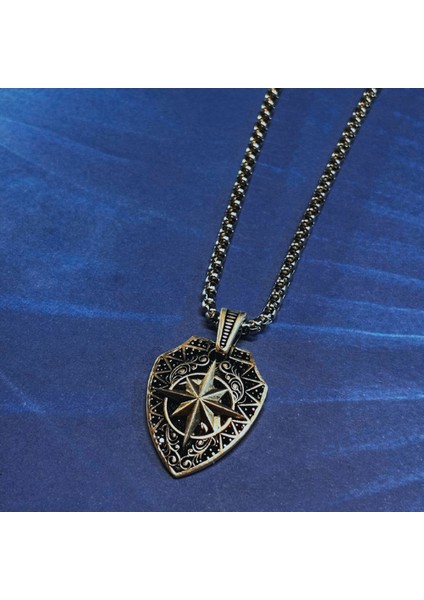 Aslan El Işçiliği 925 Ayar Gümüş Erkek Kolye fiyatları