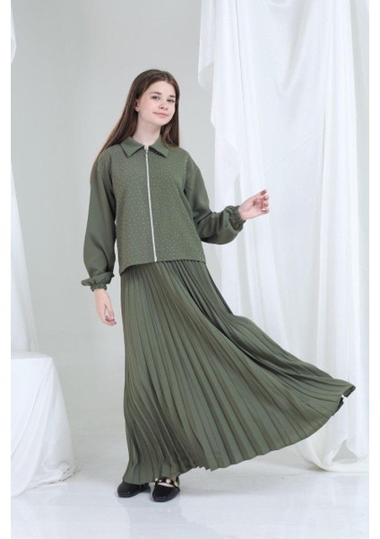 Elira Kız Çocuk Takım Haki modelleri