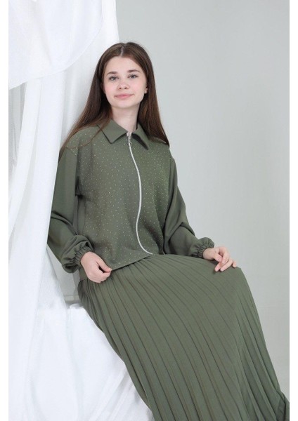 Elira Kız Çocuk Takım Haki fırsatları