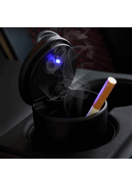 Lada 2107 Uyumlu Mavi Işıklı Oto Küllük – Kapaklı, Kumbara Özellikli, Koku Geçirmez Tasarım modelleri