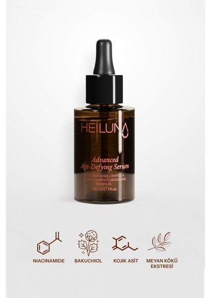 Yaşlanma Ve Kırışıklık Karşıtı Serum 30 ml - Sıkı & Pürüzsüz Cilt - Bakuchiol & Centella fırsatları