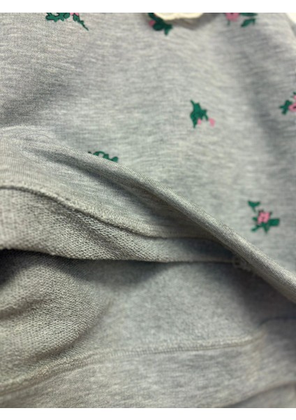 Kız Çocuk Yakalı Çiçek Desenli Takım fırsatları