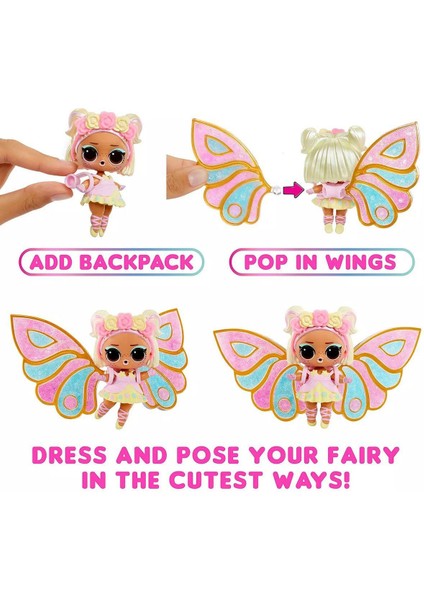 Seçtim Aldım L.o.l. Surprise Fairies Serisi Bebek – 7 Sürprizli Kanatlı Koleksiyon Figürü modelleri