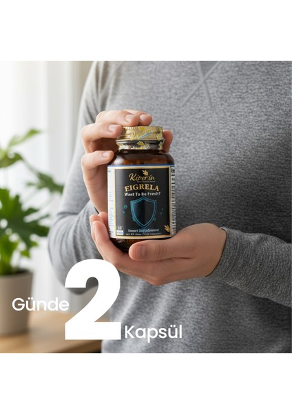 Eigrela | Alerji | Kuersetin, Kekik, Astragalus, Çörek Otu, Akgünlük.. | 60 Kapsül indirimleri