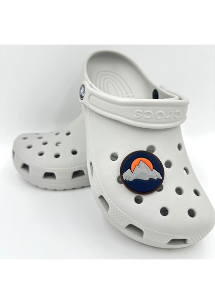 Terlik Süsü ve Aksesuarı , Çanta Süsü – Jibbitz 3D Batan Güneş Manzara Görsel Logo Aksesuar modelleri